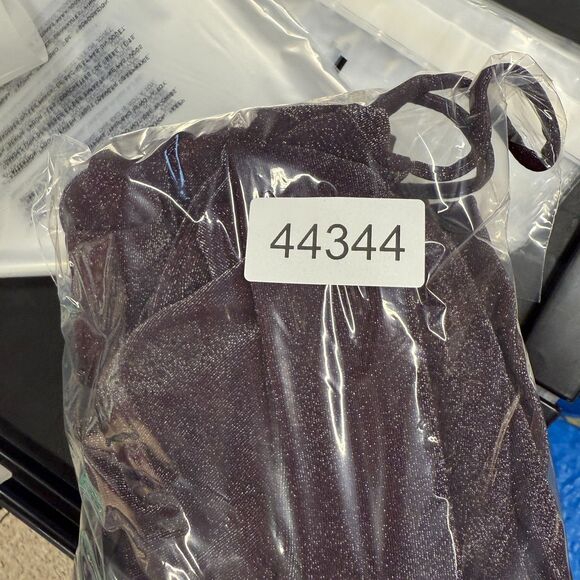 City Triangles Dress Women M Medium Purple Maxi Long Sleeveless Tasseled Casual - Picture 6 of 6